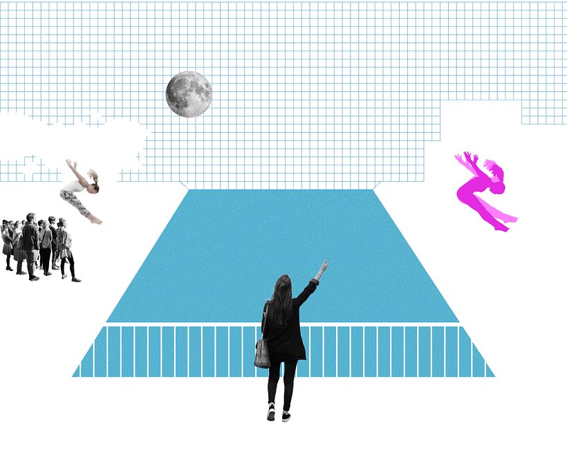 Virtual Bridge - an interactive installation 2