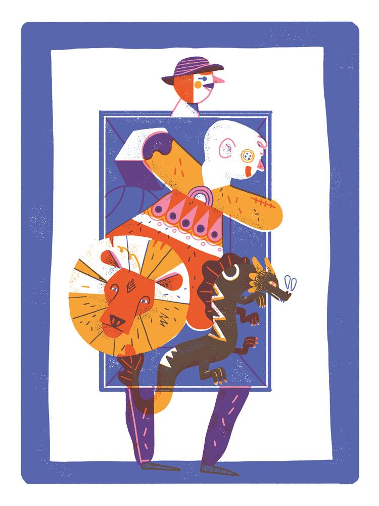 Dónde guardar un libro gigante / Harper Collins 9