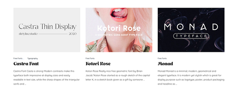 Type Goodness.