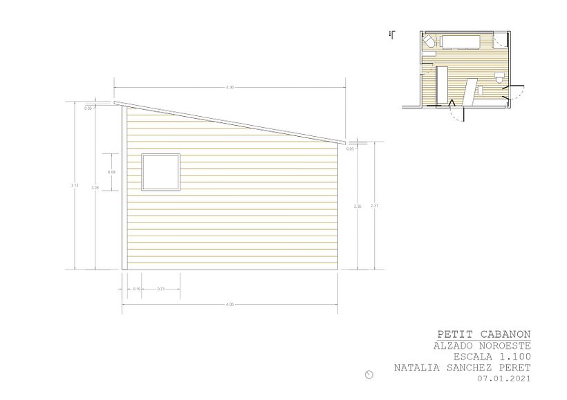Mi Proyecto del curso: Introducción al dibujo arquitectónico en AutoCAD 3