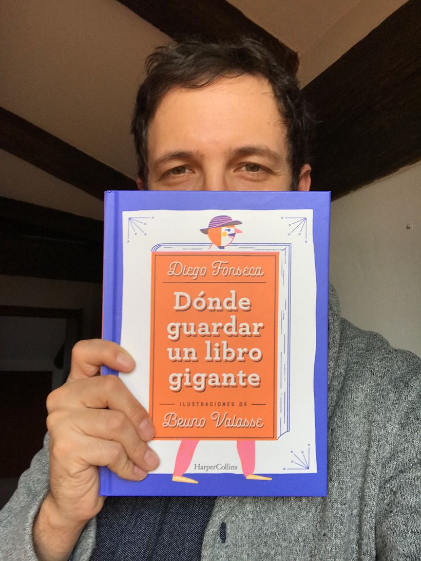 Dónde guardar un libro gigante / Harper Collins 0