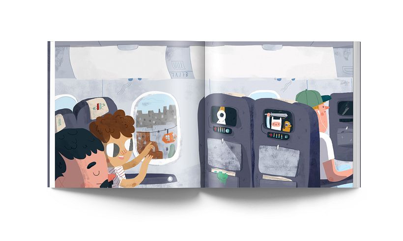 Travesías en la ciudad / Castillo - Traditionelle Illustration