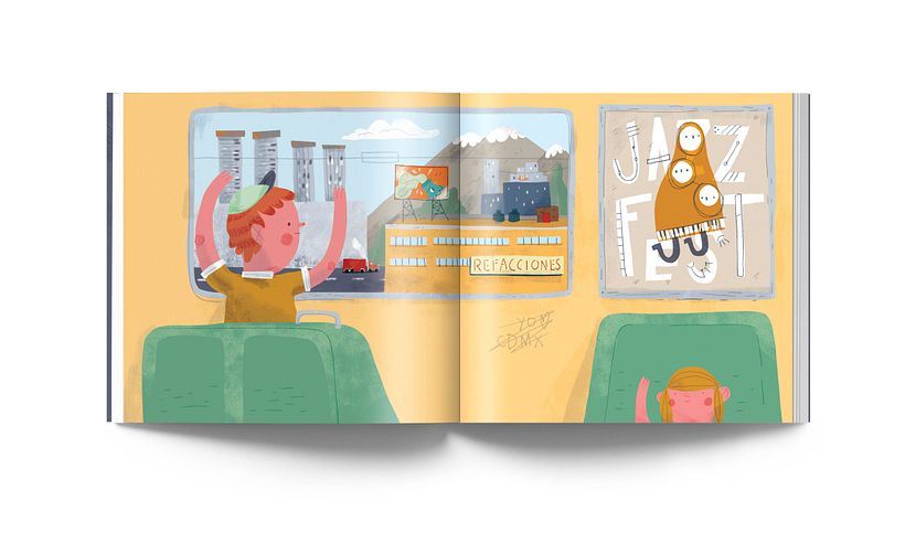 Travesías en la ciudad / Castillo - Traditionelle Illustration