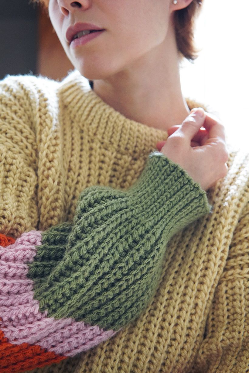 detalles puños y cuello