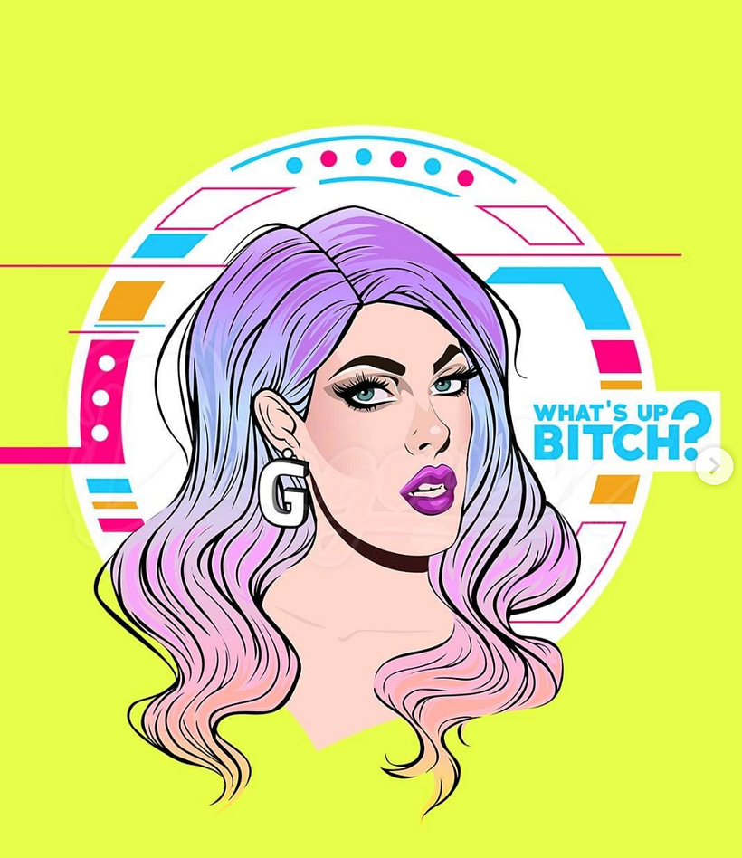 Gigi Goode por MyDragover.