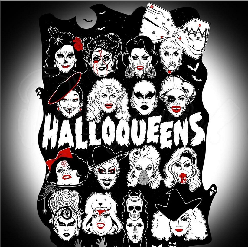 Hallowqueens por MyDragover.