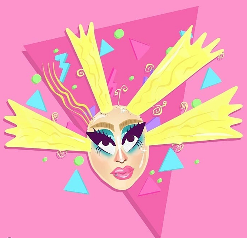 Trixie Mattel por Lemon Boy.