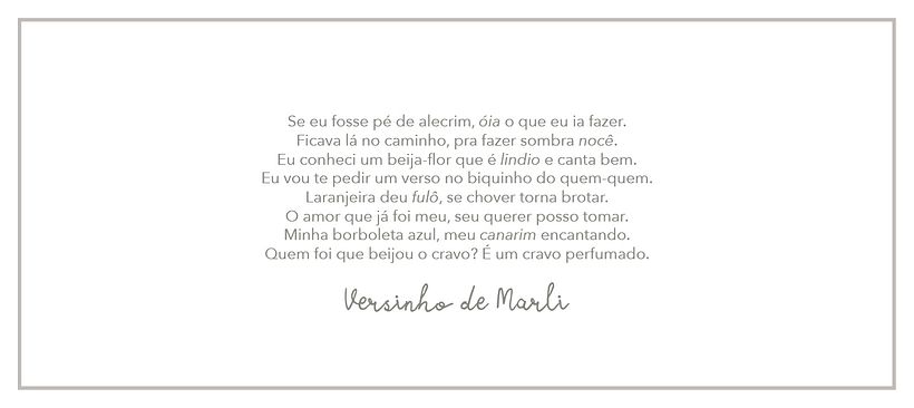 Versinhos de Bem Querer - Ilustración tradicional