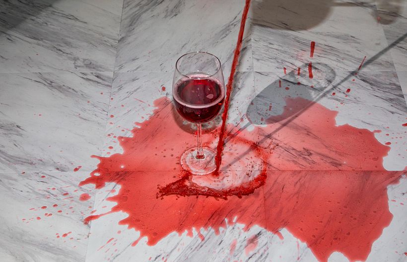We made quite a mess on set...but the end result was worth it!