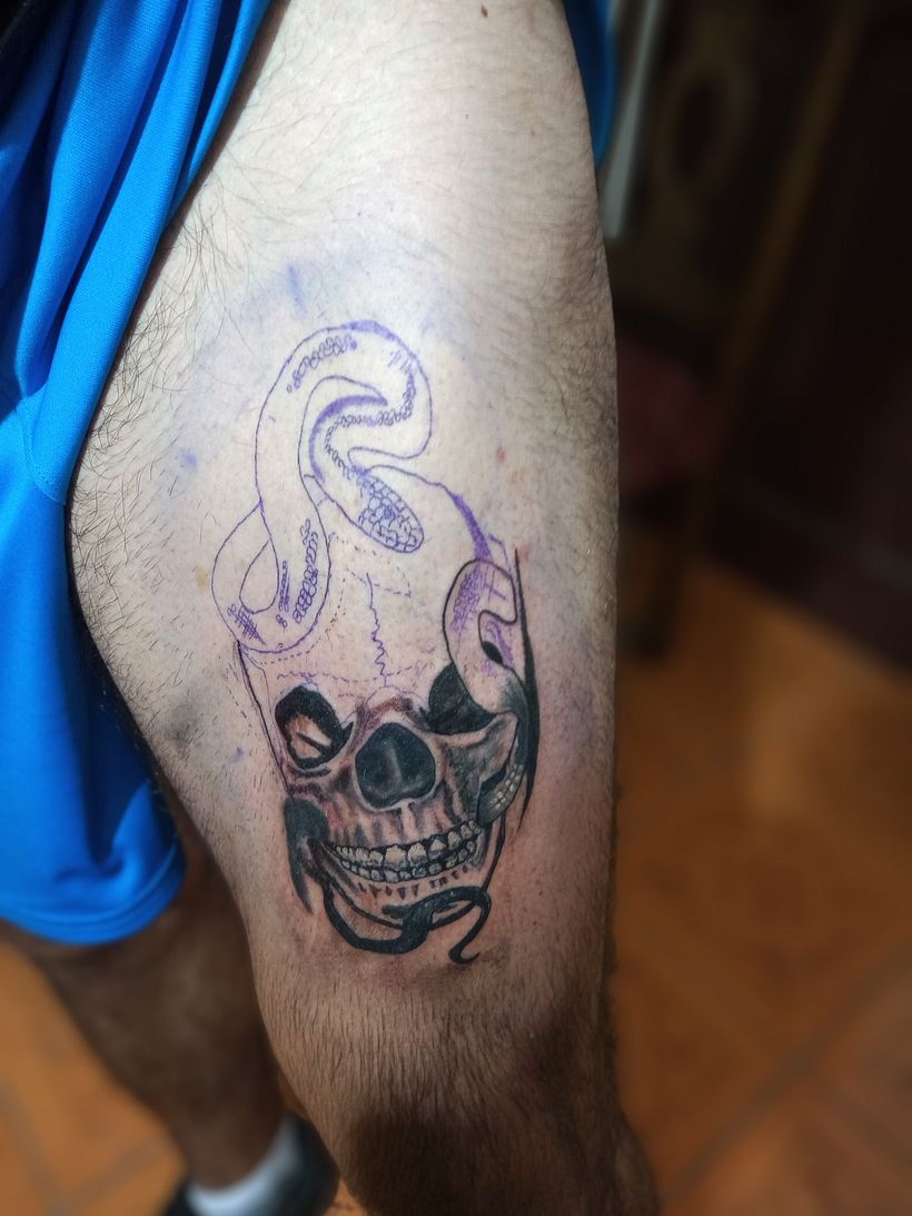 Mi Proyecto del curso: Diseño de tatuajes Blackwork 1