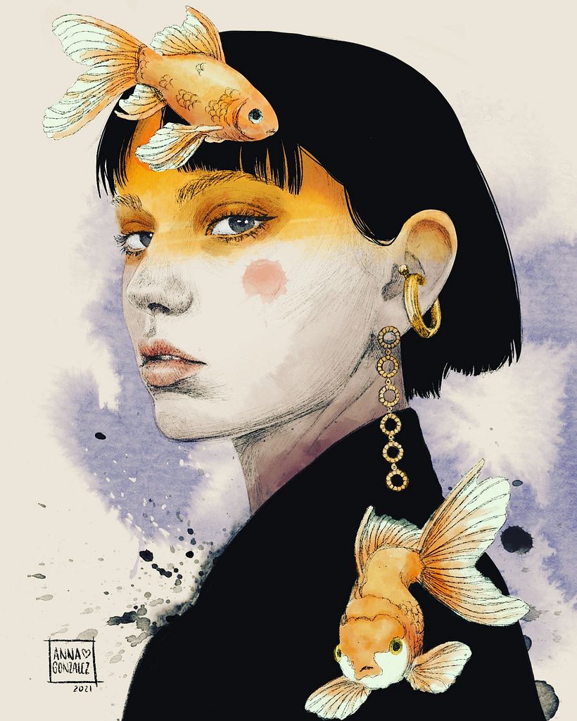 My project in Illustration Techniques with Digital Watercolor course 0