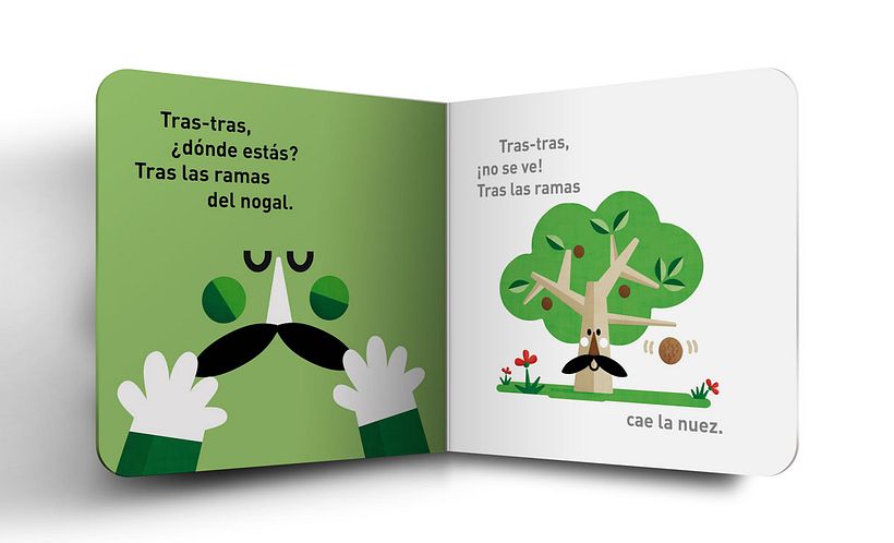 Tras tras. Editorial Combel - Çocuk İllüstrasyonu