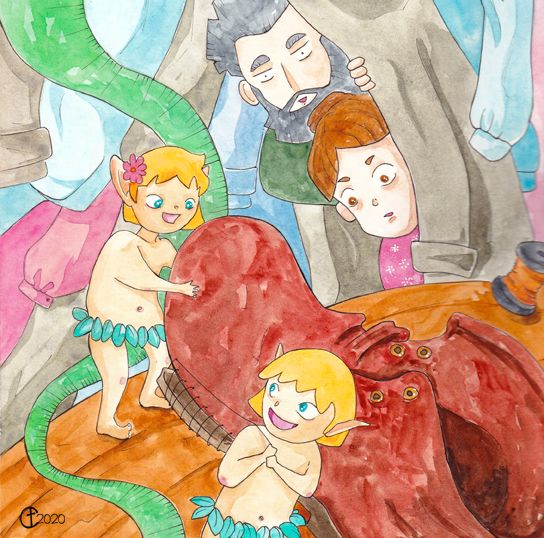 My project in Introduction to Children’s Illustration course 0