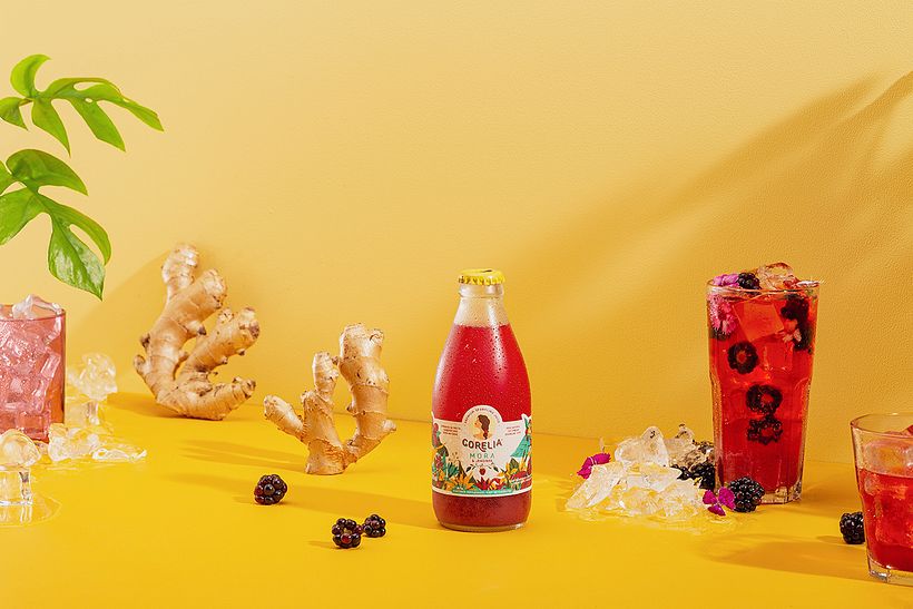 Corelia, Blackberry sparkling juice