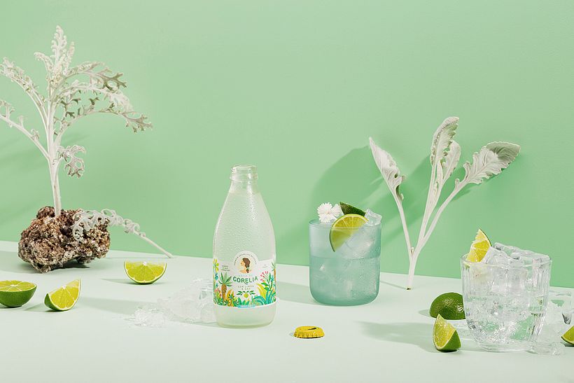 Corelia, Lime sparkling juice