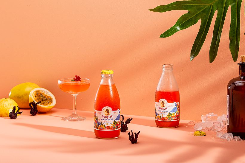 Corelia, Maracuya sparkling juice