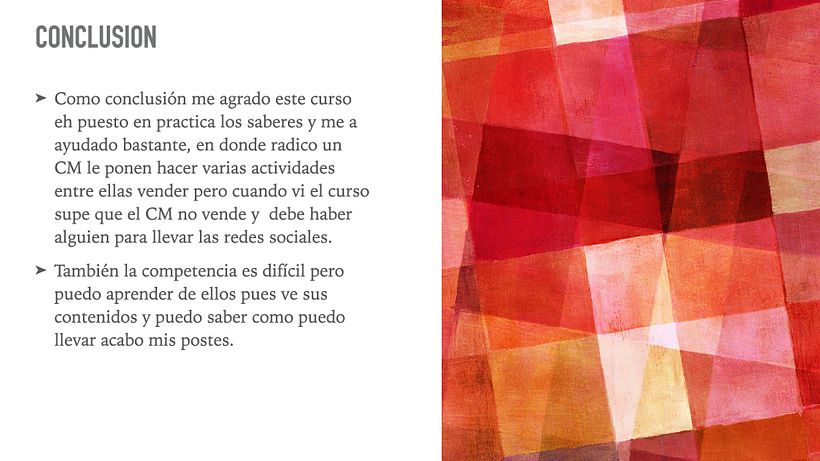 Mi Proyecto del curso: Introducción al community management 3