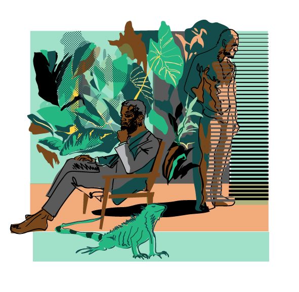 development of the scene using Adove Illustrator. 