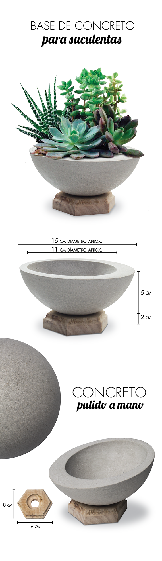 Mi Proyecto del curso: Creación de muebles en concreto para principiantes 0