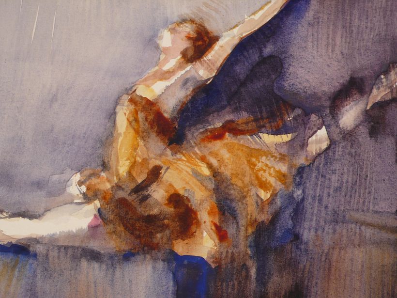 Ballerina, detail.