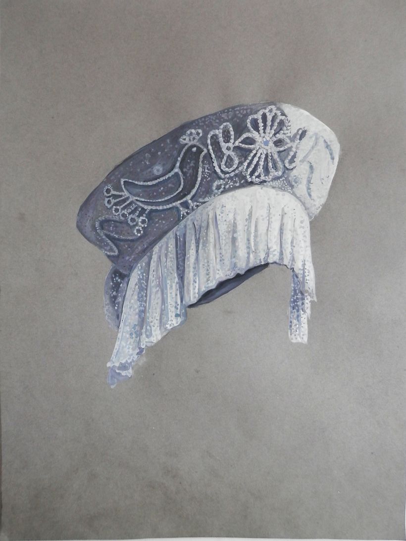 Kokoshnik. Russians