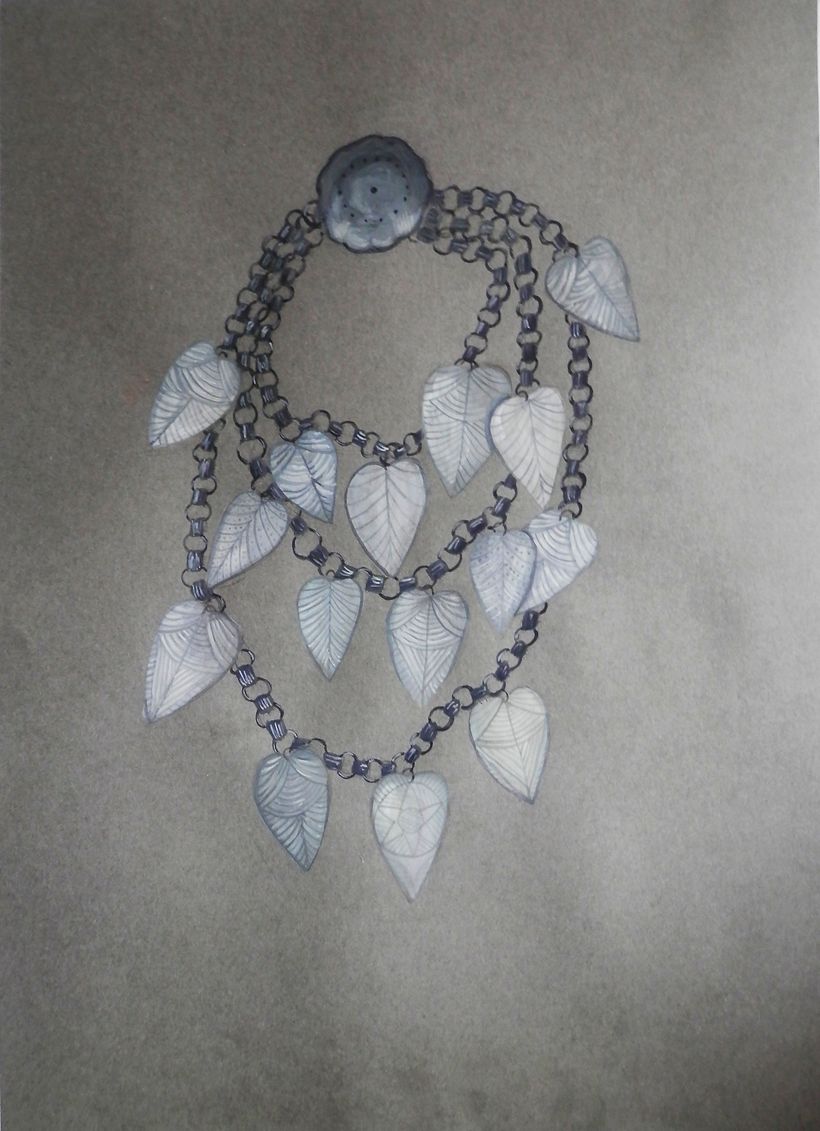 A necklace. Estonians