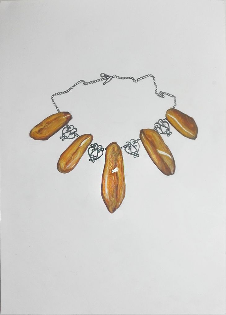The necklace.Lithuanians