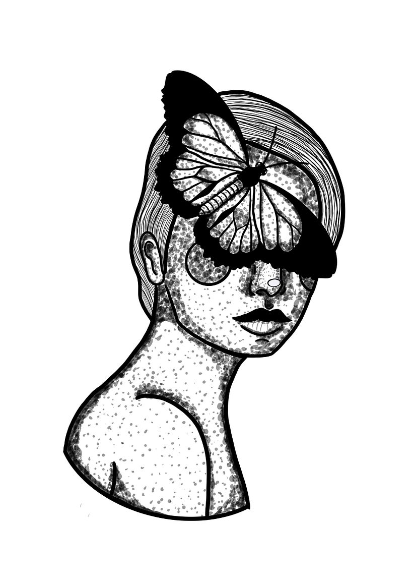 Meu projeto do curso: Desenho e ilustração digital de tatuagens com o Procreate -1