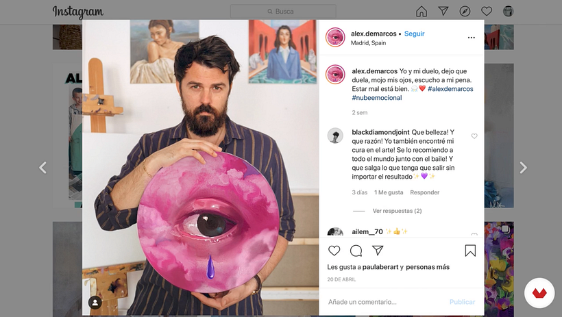 El ilustrador Alex de Marcos García explica aquellas cosas que todos queremos saber sobre Instagram.