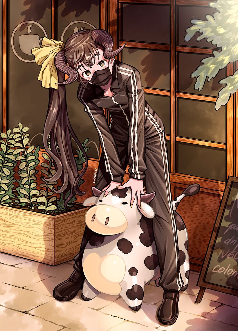 Year of the Ox - Horned Girls 4