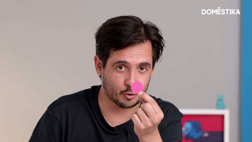 A circunferência será a cabeça do personagem