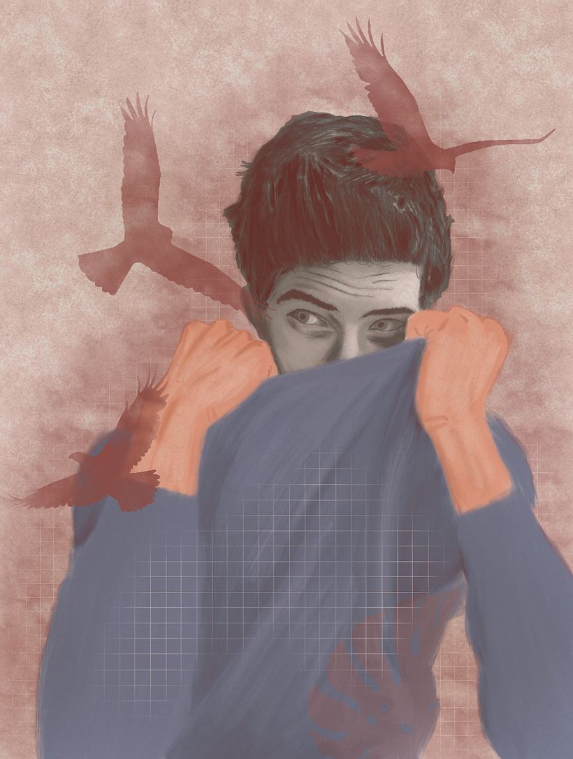 My project in Illustrated Portraits with Procreate course -1