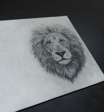 Mi Proyecto del curso: Tatuaje botánico con puntillismo 3