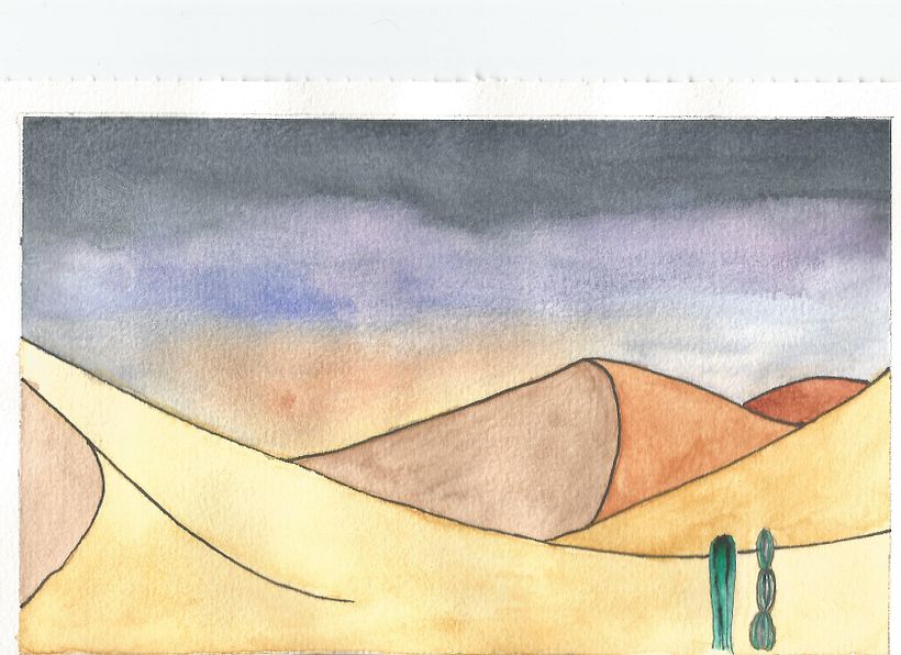Desert. January 2020.