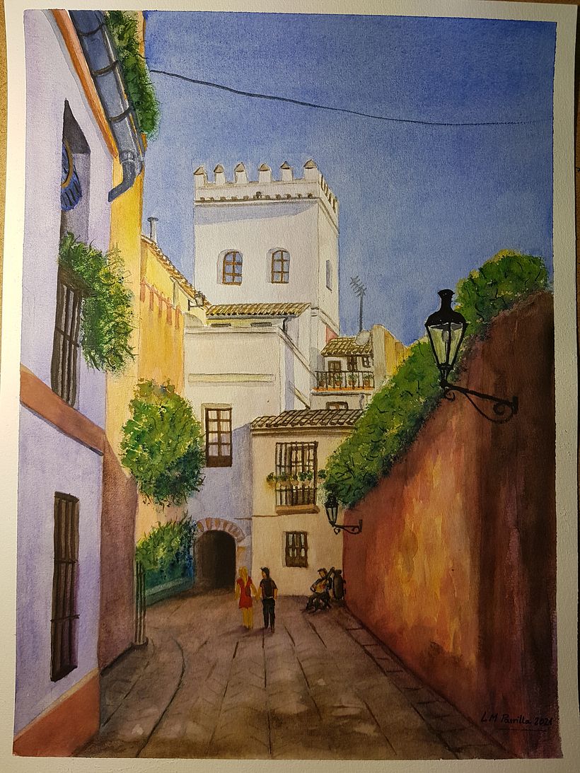 Mi Proyecto del curso: Representación arquitectónica en acuarela 2