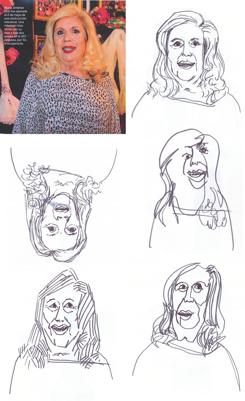 Variaciones sobre una foto de María Jiménez