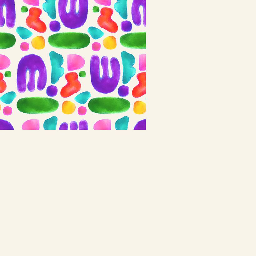 Mi Proyecto del curso: Diseño de estampados textiles -1