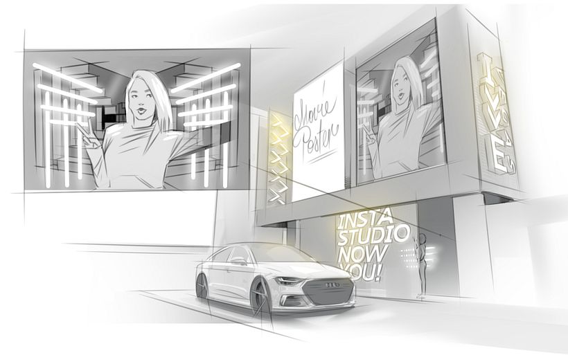 Lancement du produit AUDI A8 
