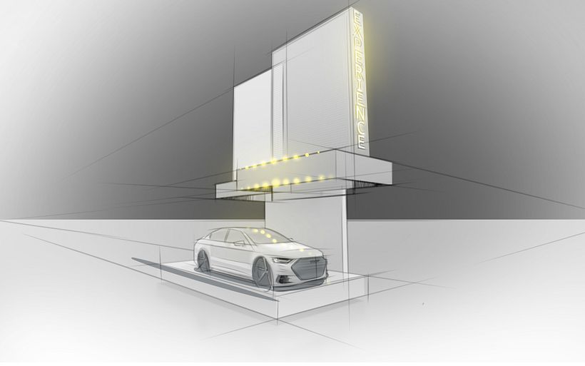 Lancement du produit AUDI A8 