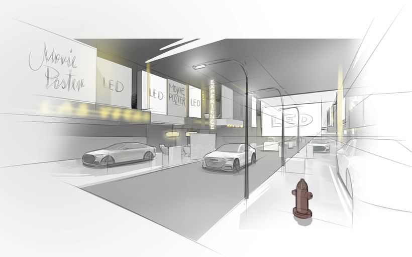 Lancement du produit AUDI A8 