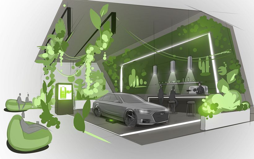 Lancement du produit AUDI A8 