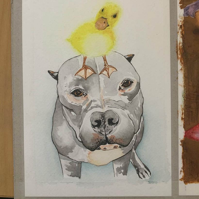 Watercolour on Fabriano paper.