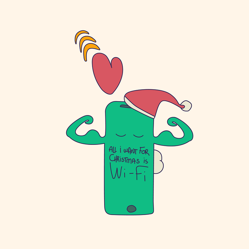 Lo más importante es tener Wi-Fi y poder hacer vídeo llamadas.