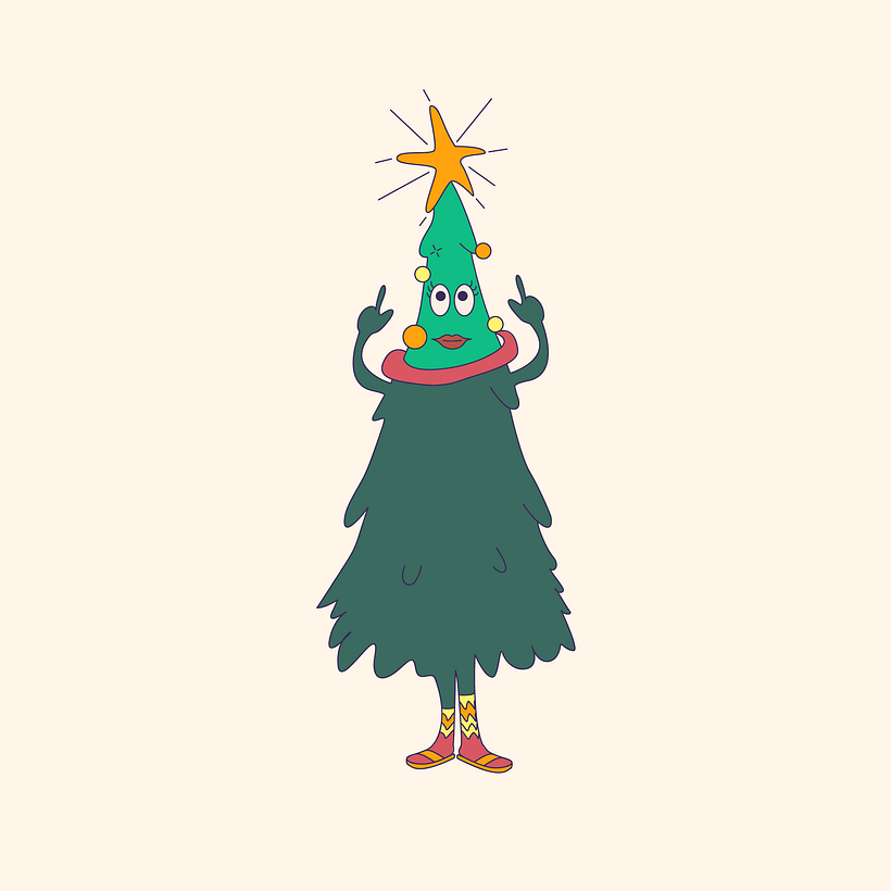 El árbol de navidad se arreglará, claro, pero solo la parte de arriba, como todos nosotros.