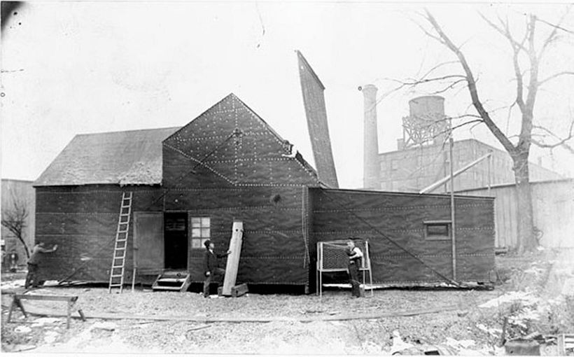 Black Maria is thought to be America’s first film studio