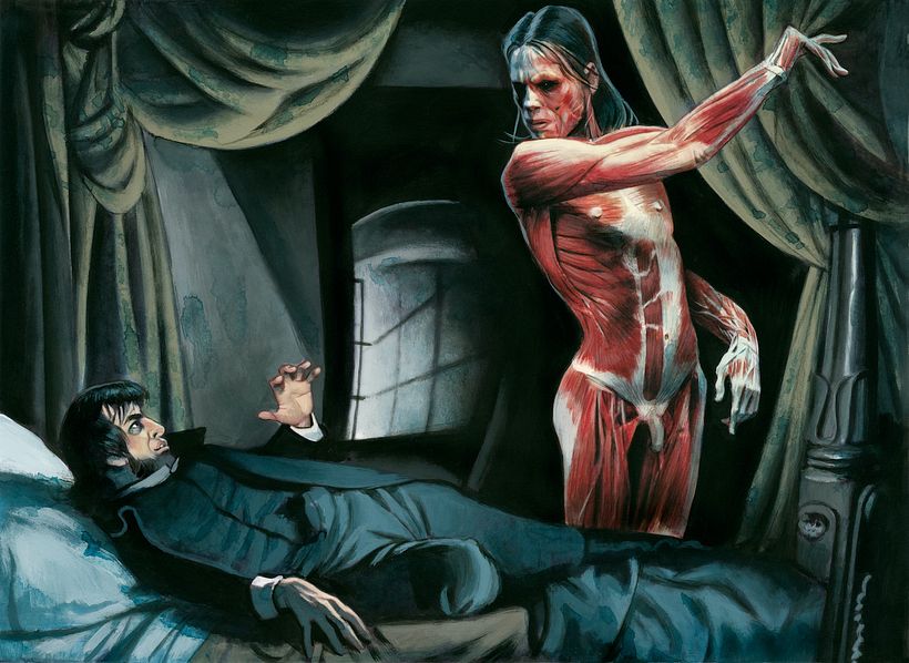 Frankenstein de Mary Shelley (Libro ilustrado con bocetos anexos) 3