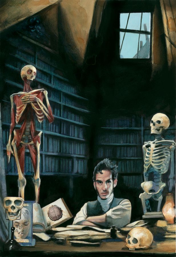 Frankenstein de Mary Shelley (Libro ilustrado con bocetos anexos) 4