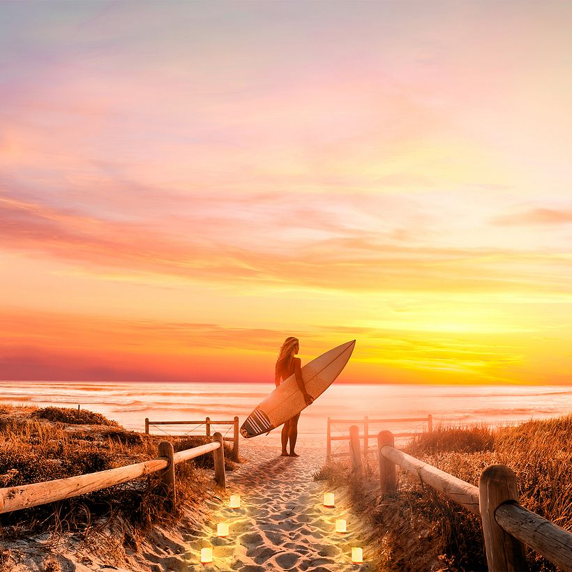 Surf Girl -1