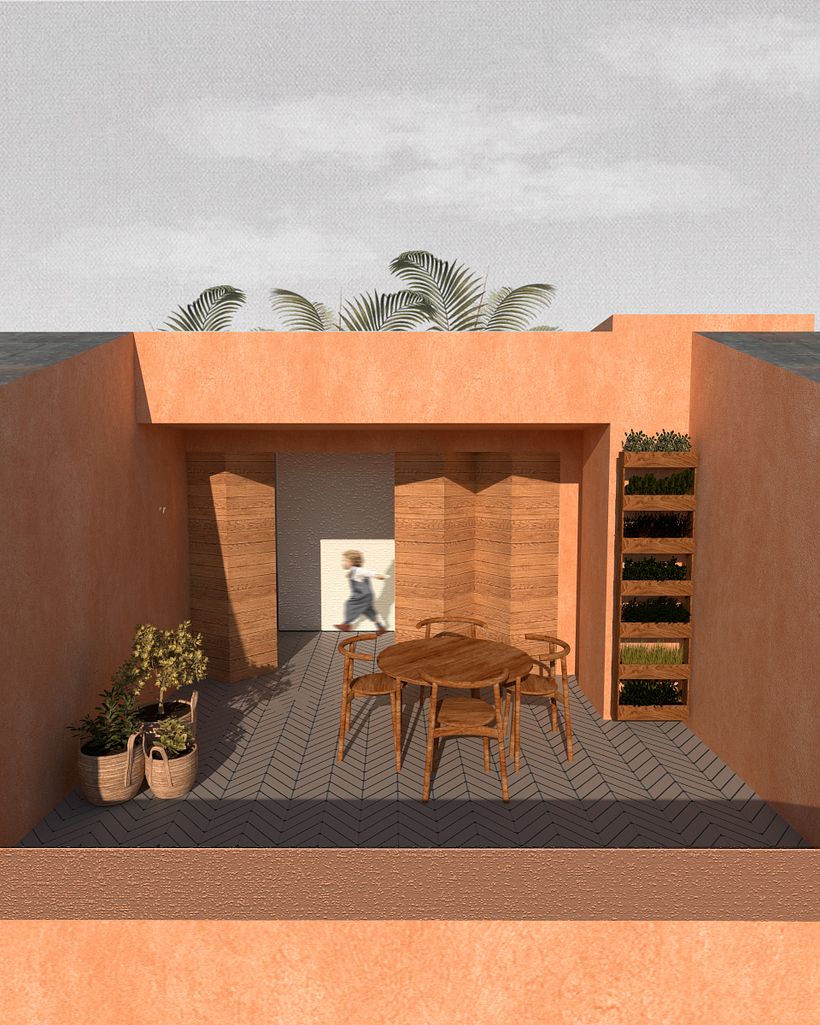 My project in Architectural Visualization Using Digital Collage course 0