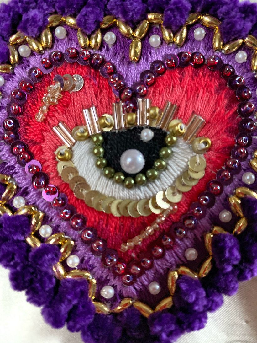 My project in Fashion Design: Painting and Embroidering Garments course 0